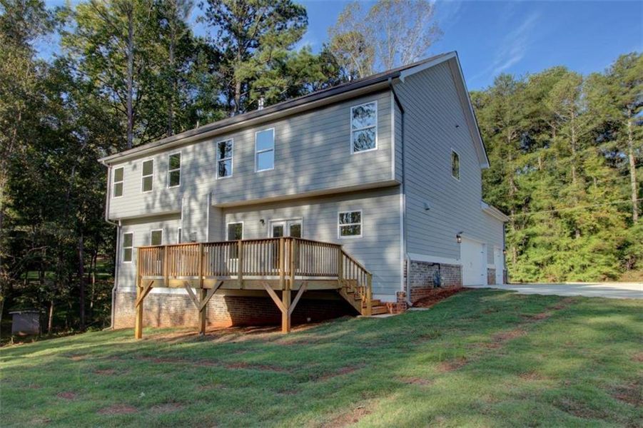 Exterior details and patio area of a home in , Conyers (Image 19).