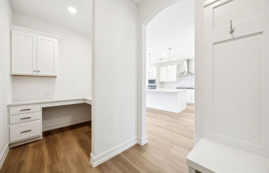 Pulte Planning Center off kitchen and dining area