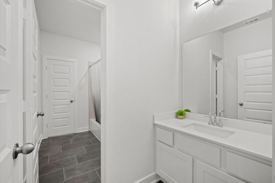 Furnished interior view inside a new home in McCrary Meadows, Richmond (Image 12).