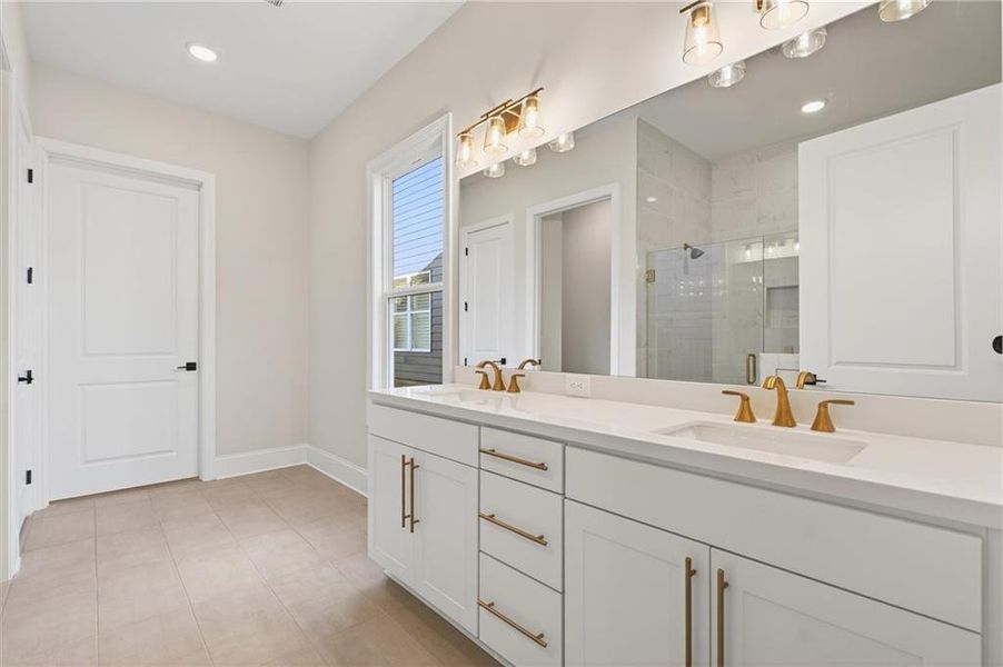 Furnished interior view inside a new home in The Reserve at Bells Ferry, Kennesaw (Image 11).