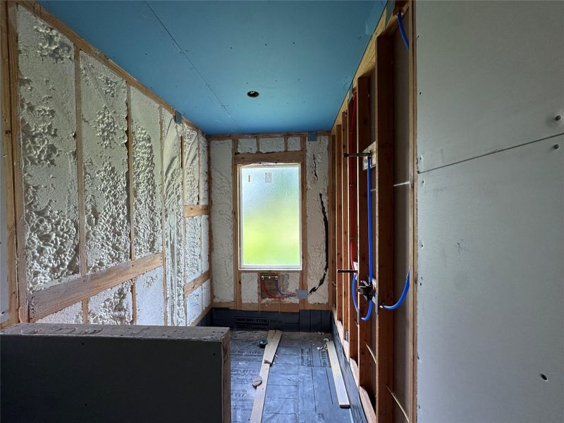 In-progress construction of a new home in , Jones Creek, TX (Image 8).