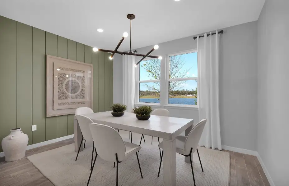 Furnished interior view inside a new home in The Preserve at Bannon Lakes, St. Augustine (Image 3).