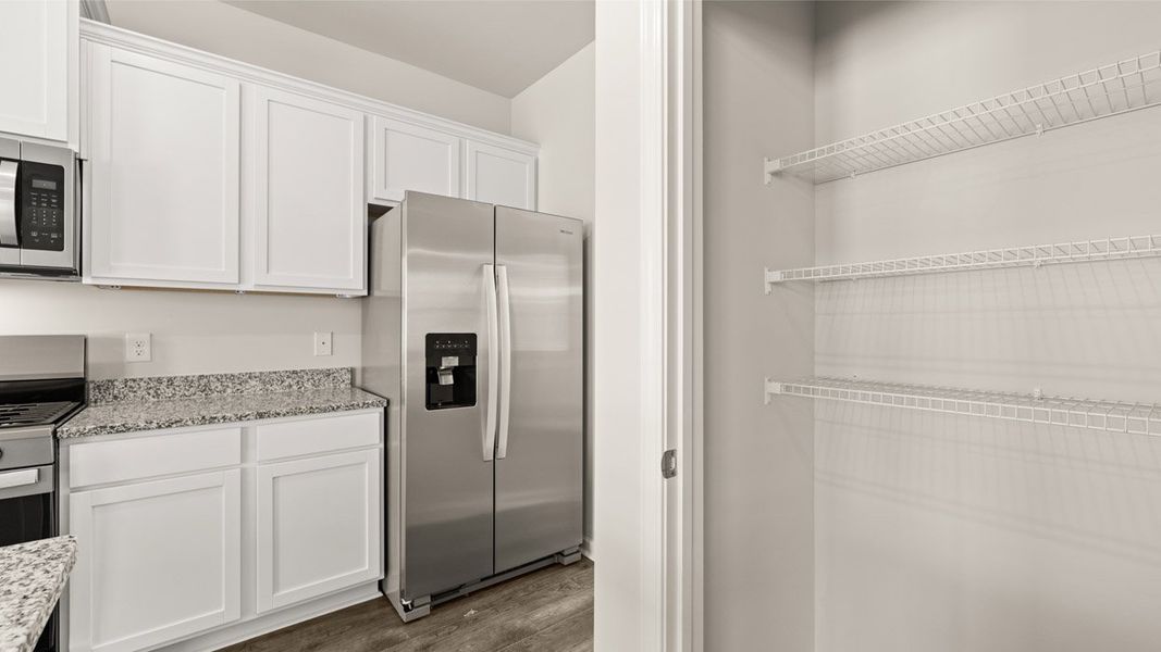 Furnished interior view inside a new home in Byrd Village, Graniteville (Image 8).