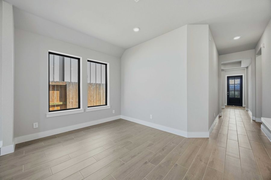 Spacious, unfurnished interior of a new home in Sienna, Missouri City (Image 16). Spacious, unfurnished interior of a new home in Sienna, Missouri City (Image 16).