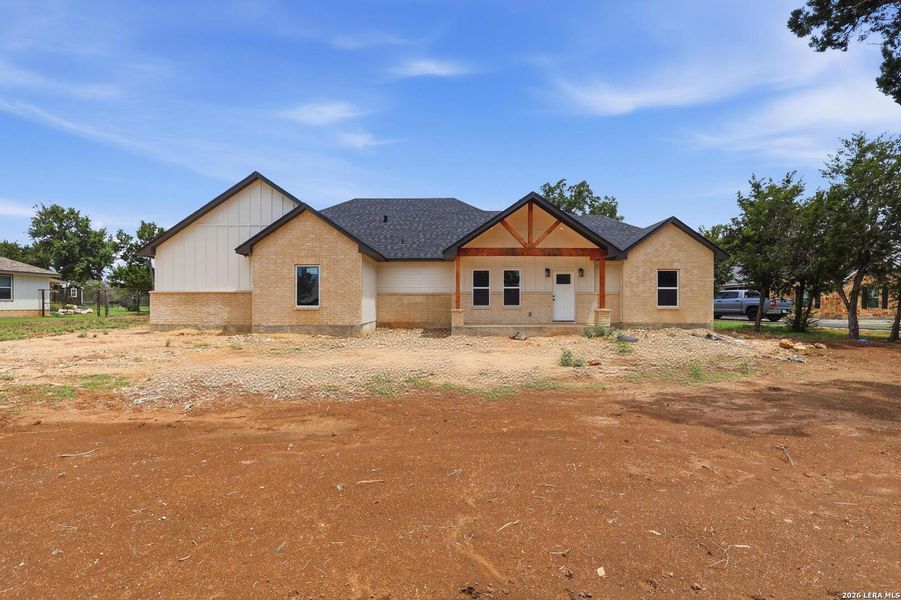 In-progress construction of a new home in , Bandera, TX (Image 20).
