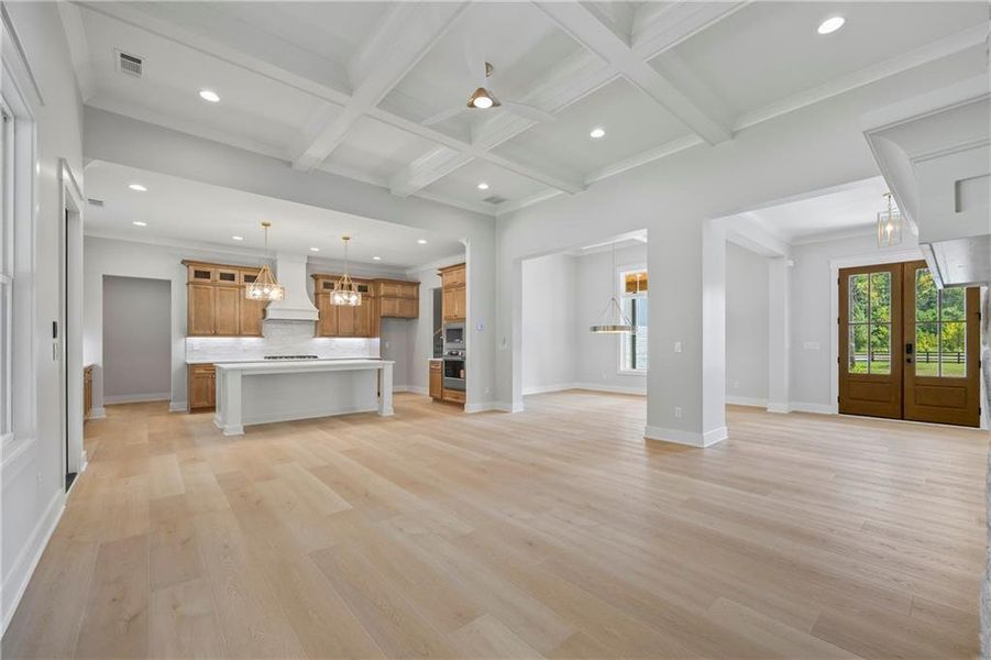 Spacious, unfurnished interior of a new home in , Covington (Image 59).