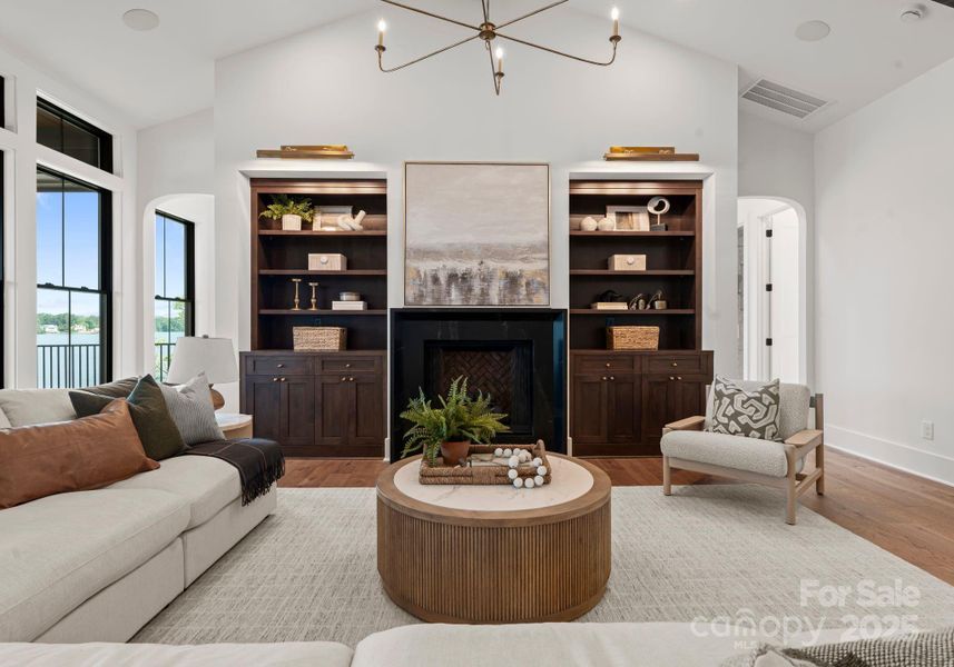 Furnished interior view inside a new home in , Norwood (Image 4).