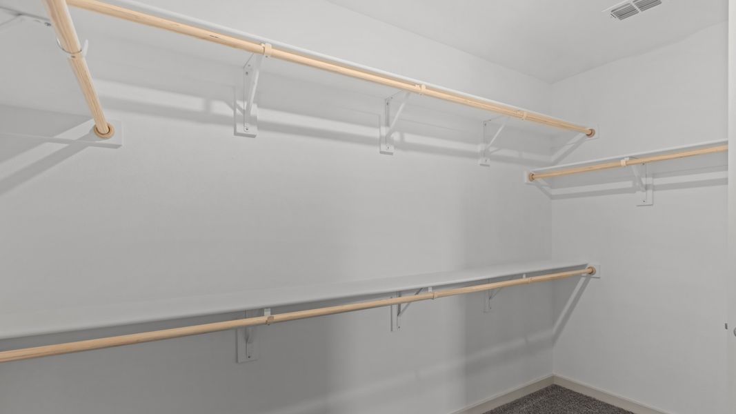 Representative unfurnished interior of a home built from the The Justin by D.R. Horton in Viridian, Lubbock (Image 15).