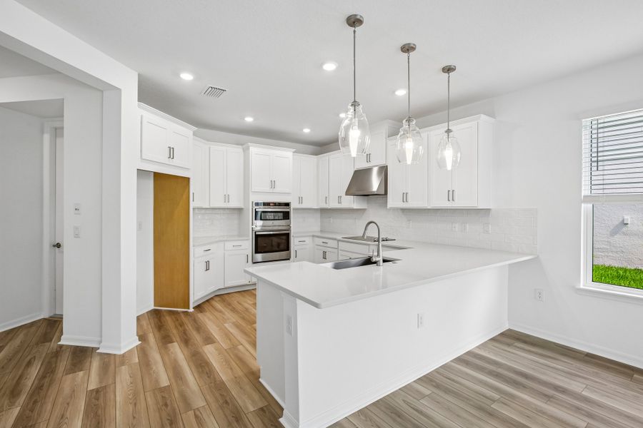 Furnished interior view inside a new home in Tiburon, Nokomis (Image 5).
