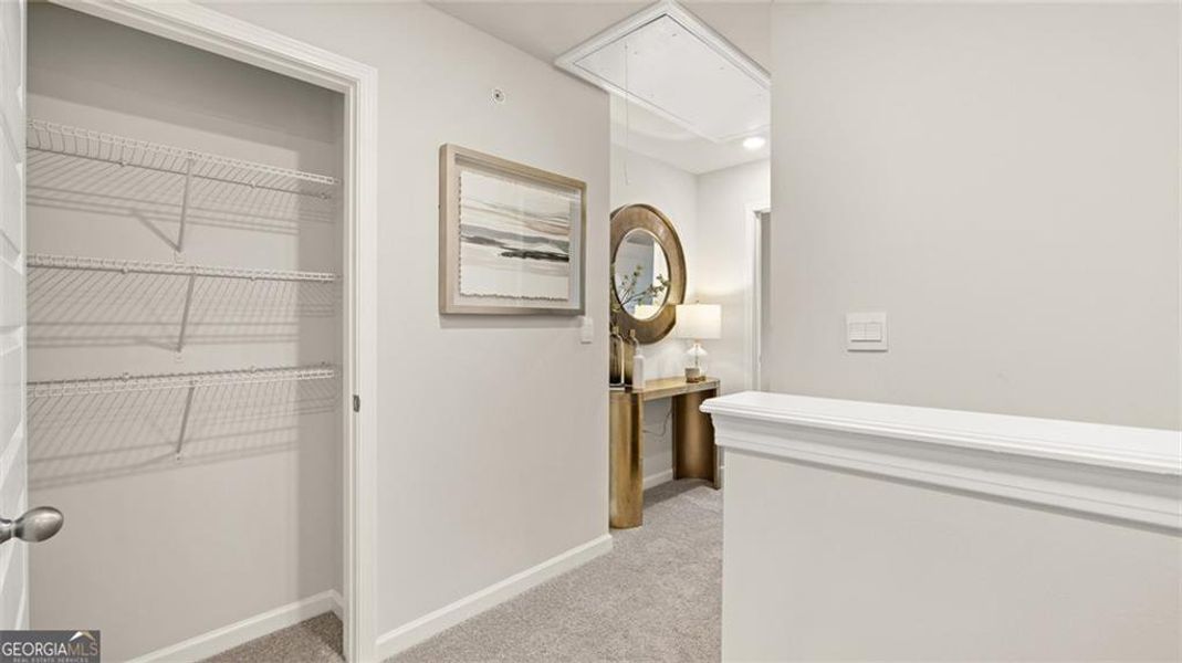 Furnished interior view inside a new home in Echo Glen, Stockbridge (Image 31).