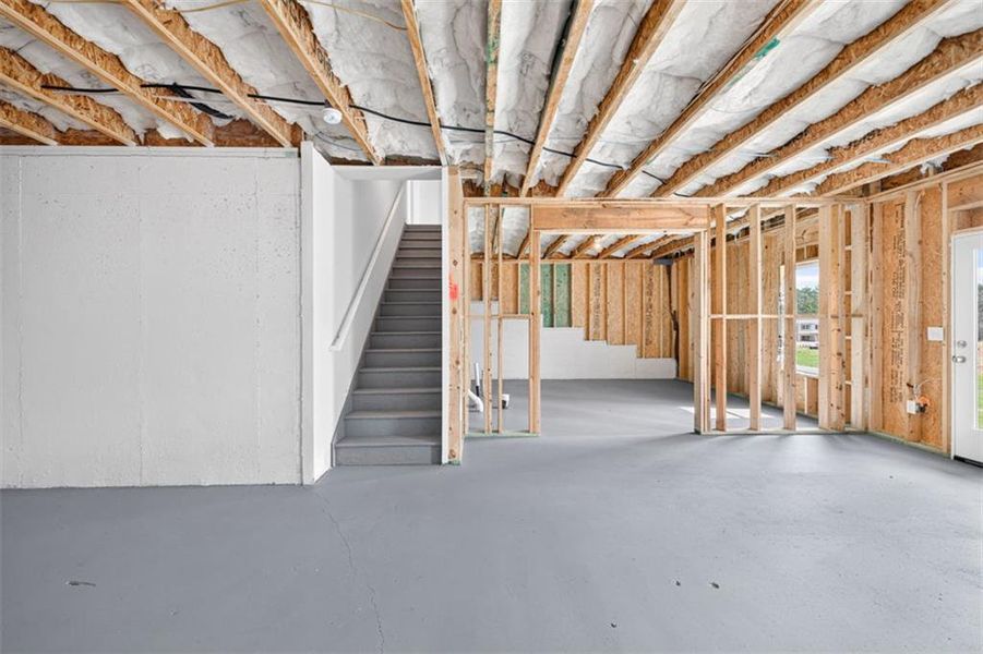 In-progress construction of a new home in Oakmont, Dallas, GA (Image 46).