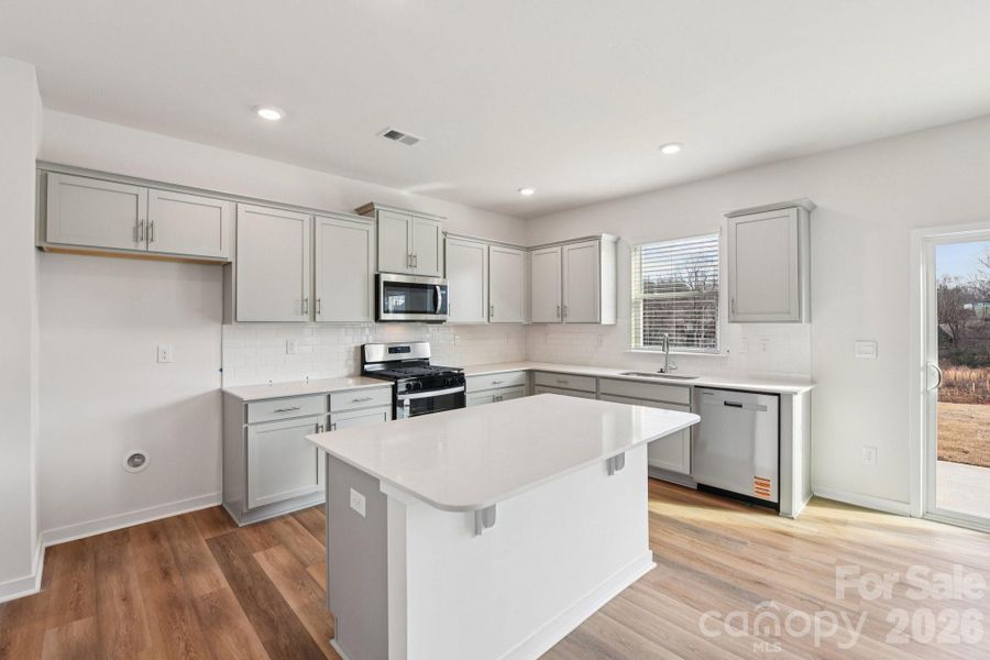Furnished interior view inside a new home in The Hamptons at Hickory, Hickory (Image 6).