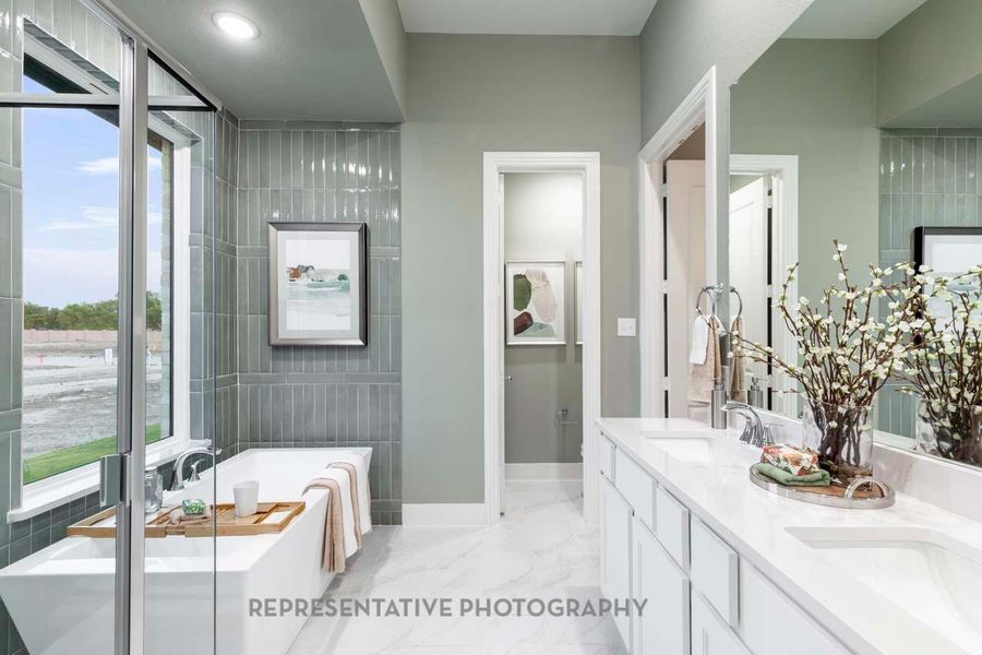 Furnished interior view inside a new home in Kresston: 40ft. lots, Montgomery (Image 29). Furnished interior view inside a new home in Kresston: 40ft. lots, Montgomery (Image 29).