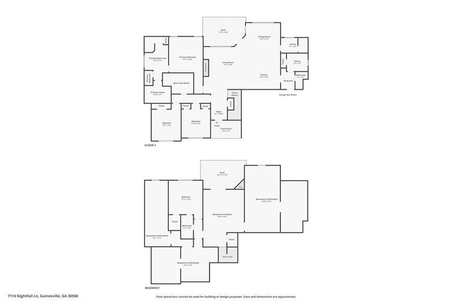 2D floor plan layout of this home in , Gainesville, GA (Image 6).