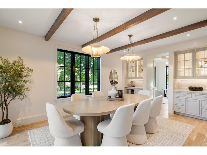 Furnished interior view inside a new home in , Denver (Image 9).