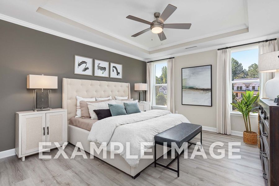 Representative furnished interior of a home built from the The Ash D by Davidson Homes LLC in Windgate, Mooresville (Image 17).