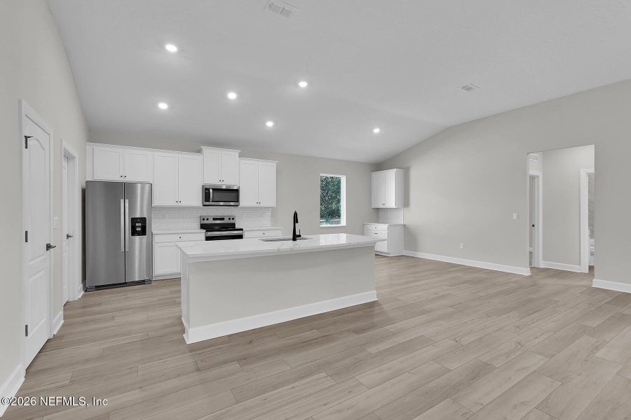 Furnished interior view inside a new home in , Jacksonville (Image 4).
