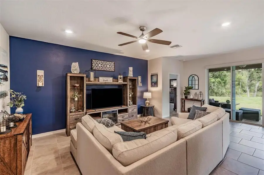 Furnished interior view inside a new home in Deerbrook, Land O' Lakes (Image 7).