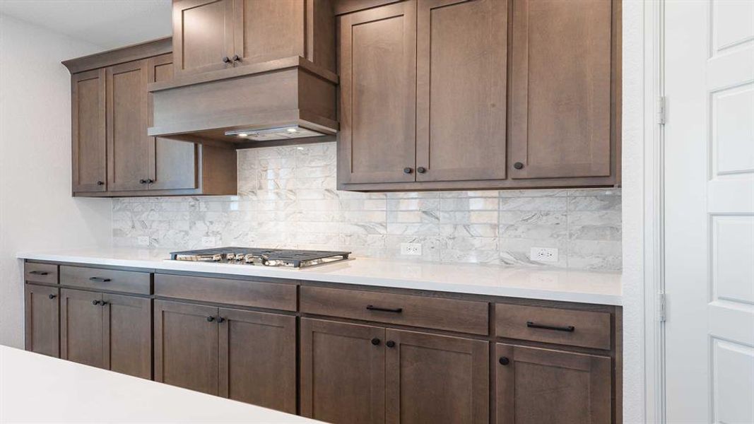 Close-up of interior finishes inside a home in The Heights At Uptown Celina 45', Celina (Image 12). Close-up of interior finishes inside a home in The Heights At Uptown Celina 45', Celina (Image 12).