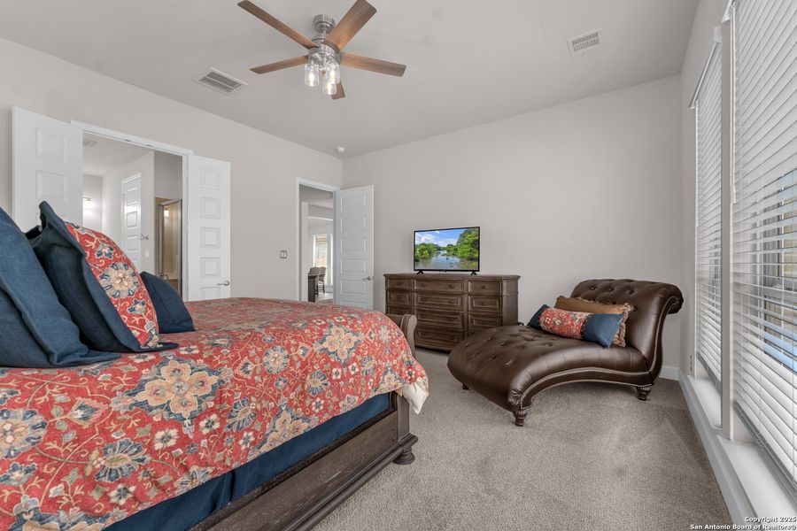 Furnished interior view inside a new home in Kallison Ranch 45', San Antonio (Image 33). Furnished interior view inside a new home in Kallison Ranch 45', San Antonio (Image 33).