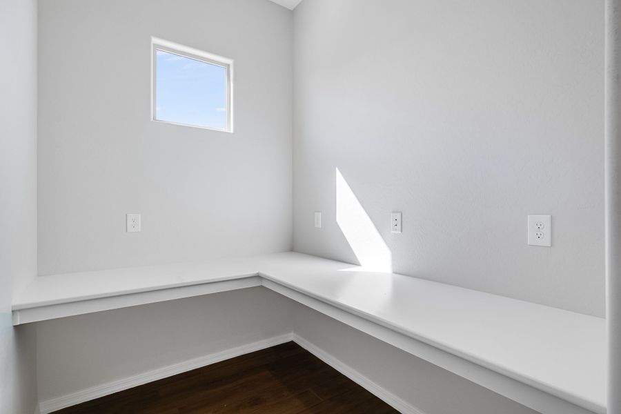 Representative unfurnished interior of a home built from the Revere by Taylor Morrison in Allen Ranches Expedition Collection, Litchfield Park (Image 41). Representative unfurnished interior of a home built from the Revere by Taylor Morrison in Allen Ranches Expedition Collection, Litchfield Park (Image 41).