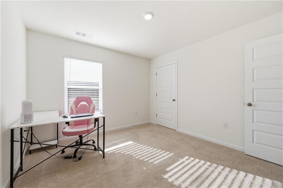 Furnished interior view inside a new home in Brooks Village, Dacula (Image 33).