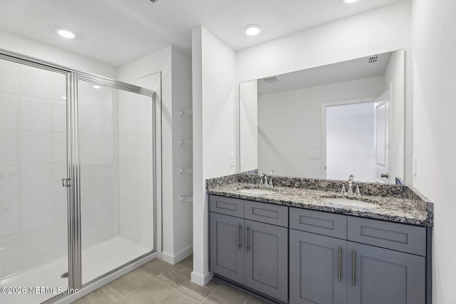 Furnished interior view inside a new home in Parkside at Shearwater, St. Augustine (Image 9).