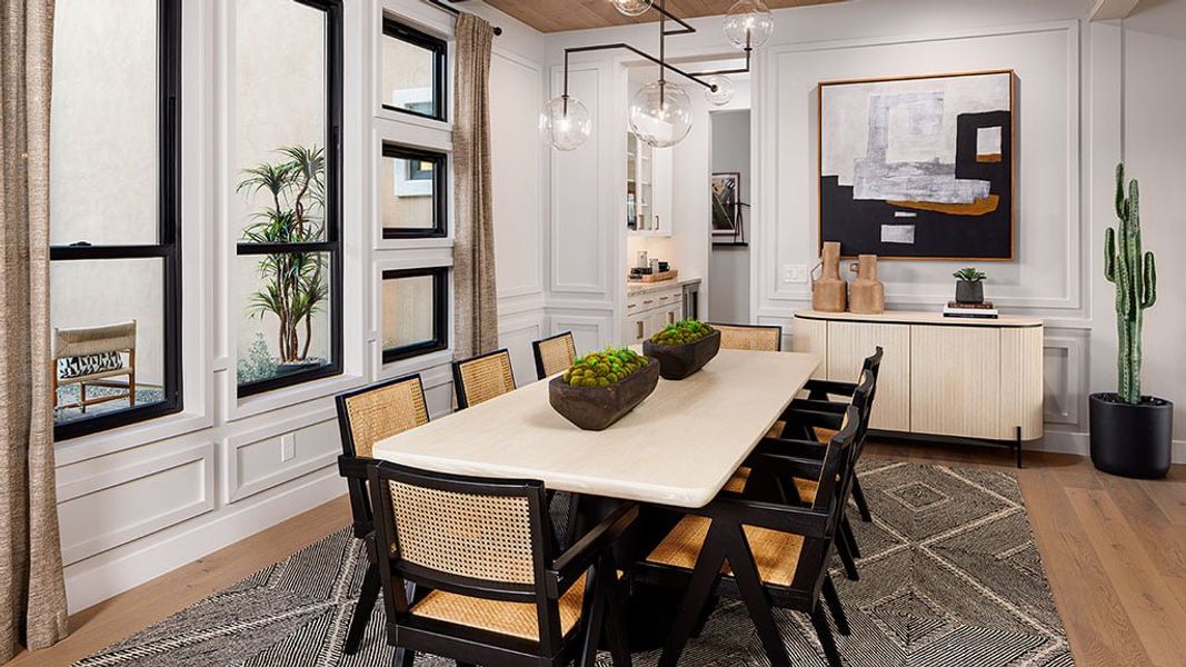 Representative furnished interior of a home built from the Hawthorne by Taylor Morrison in Verdin Capstone Collection, Phoenix (Image 7).