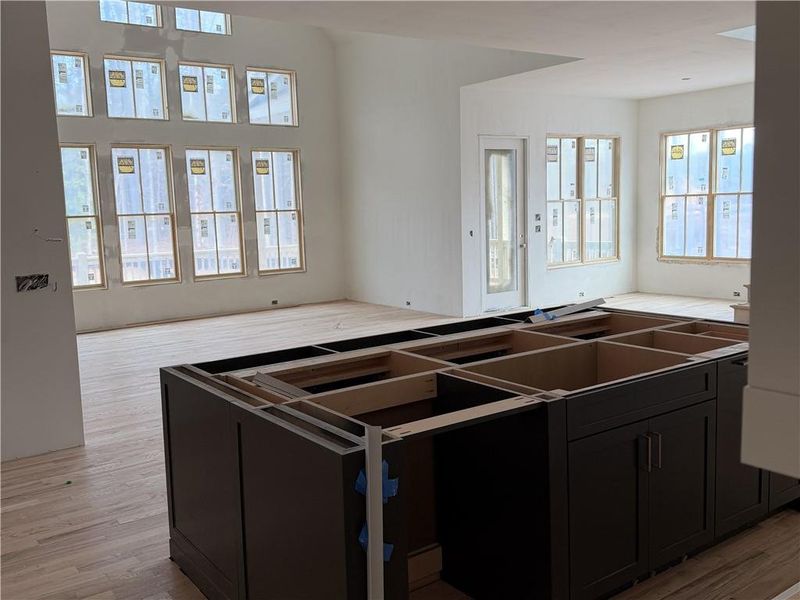 In-progress construction of a new home in Woodford, Acworth, GA (Image 31).