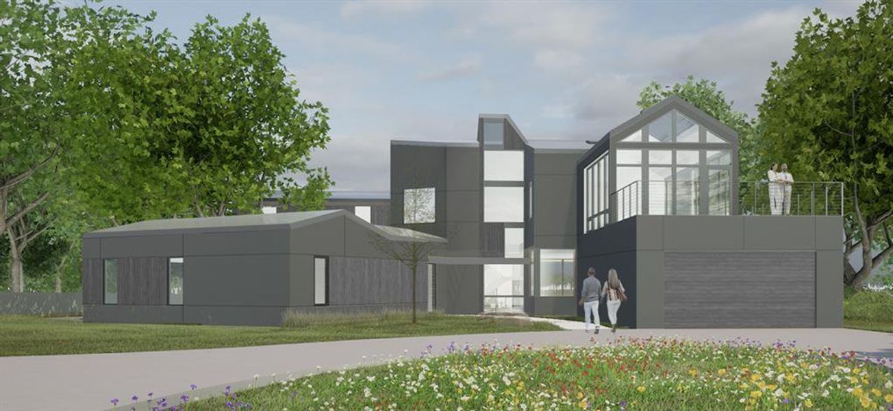 Front exterior of a new home in , Fort Worth, TX, highlighting curb appeal (Image 20).