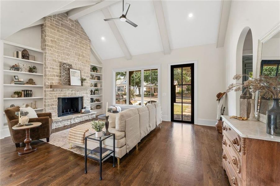 Furnished interior view inside a new home in , Marietta (Image 14).