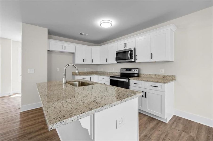 Furnished interior view inside a new home in , Gainesville (Image 3). Furnished interior view inside a new home in , Gainesville (Image 3).