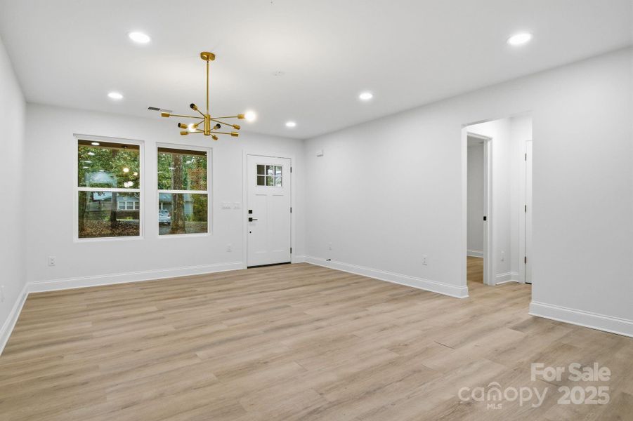 Spacious, unfurnished interior of a new home in , Charlotte (Image 28).