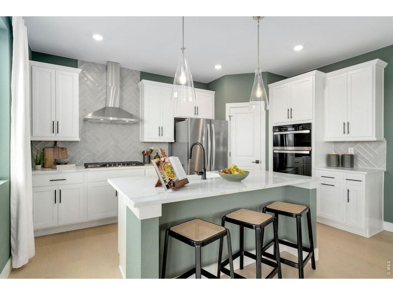 Furnished interior view inside a new home in Hidden Creek, Frederick (Image 22).