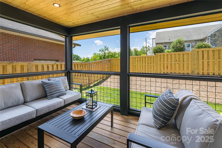 Furnished interior view inside a new home in , Asheville (Image 15).