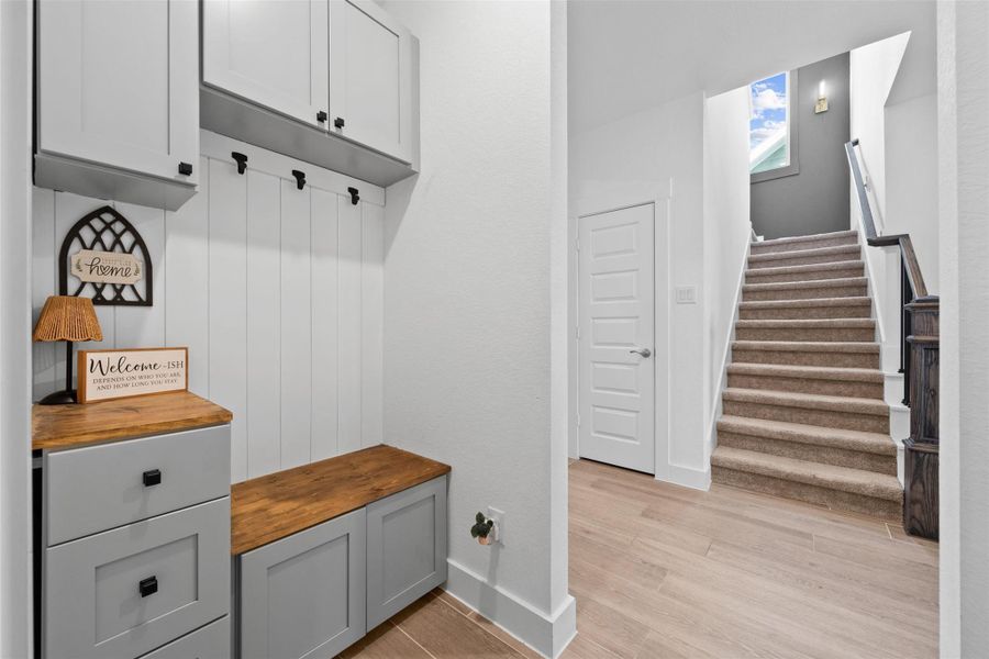Furnished interior view inside a new home in Sorella, Tomball (Image 8).