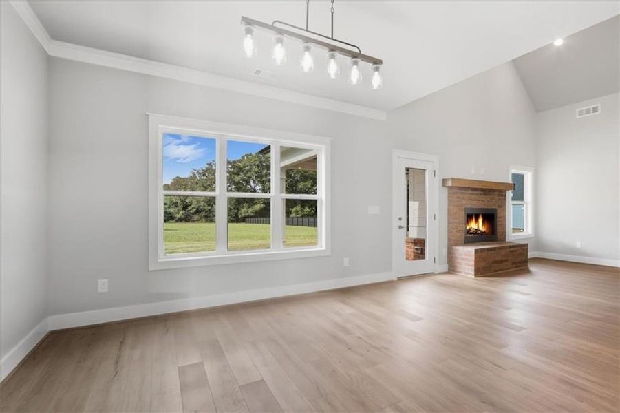 Spacious, unfurnished interior of a new home in , Monroe (Image 47). Spacious, unfurnished interior of a new home in , Monroe (Image 47).