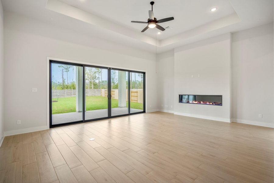 Spacious, unfurnished interior of a new home in Artavia, Conroe (Image 23). Spacious, unfurnished interior of a new home in Artavia, Conroe (Image 23).
