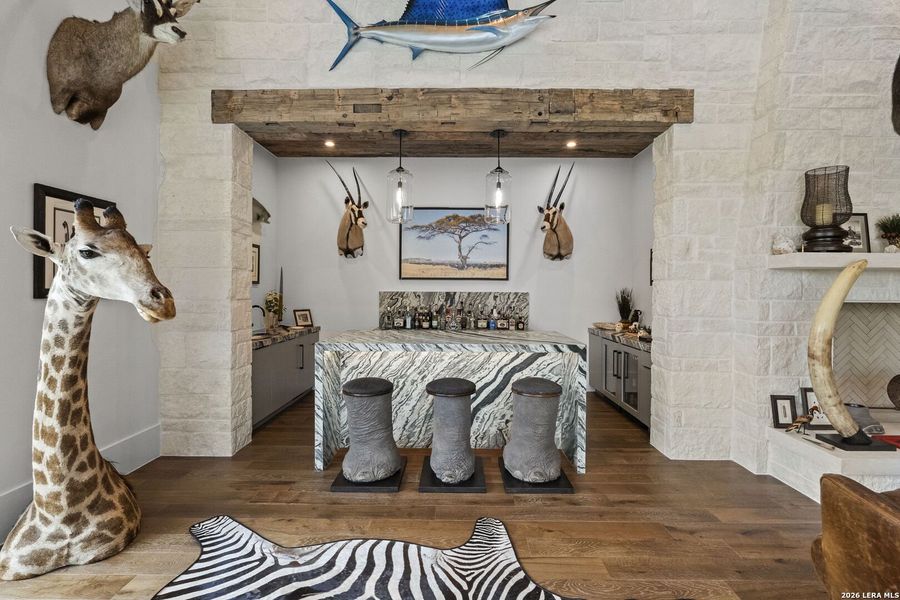 Furnished interior view inside a new home in , Boerne (Image 37).