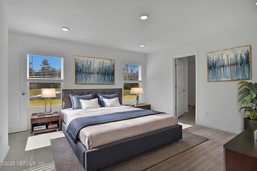 Furnished interior view inside a new home in Wilford Oaks, Orange Park (Image 17).