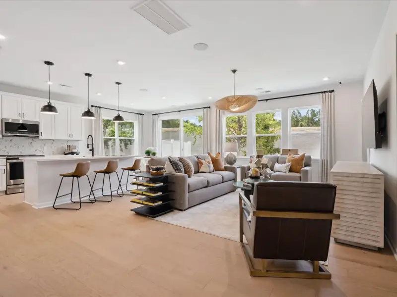 Furnished interior view inside a new home in Millstone, Cramerton (Image 3).