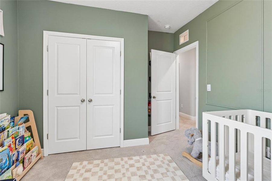 Furnished interior view inside a new home in Woodcreek, Wesley Chapel (Image 27). Furnished interior view inside a new home in Woodcreek, Wesley Chapel (Image 27).