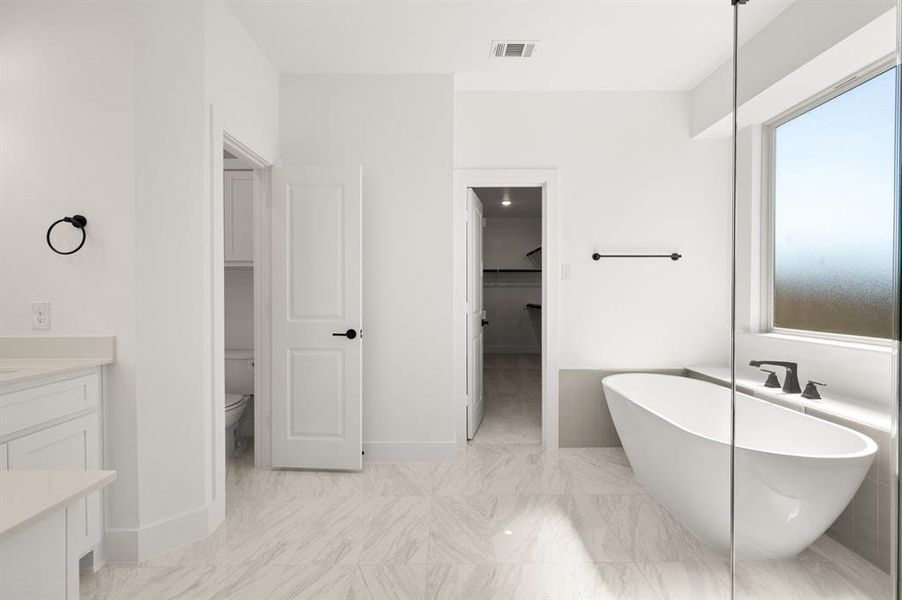 Furnished interior view inside a new home in Shady Valley Estates, Midlothian (Image 13).