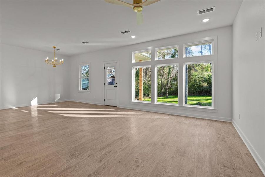 Spacious, unfurnished interior of a new home in , Hideaway (Image 27).