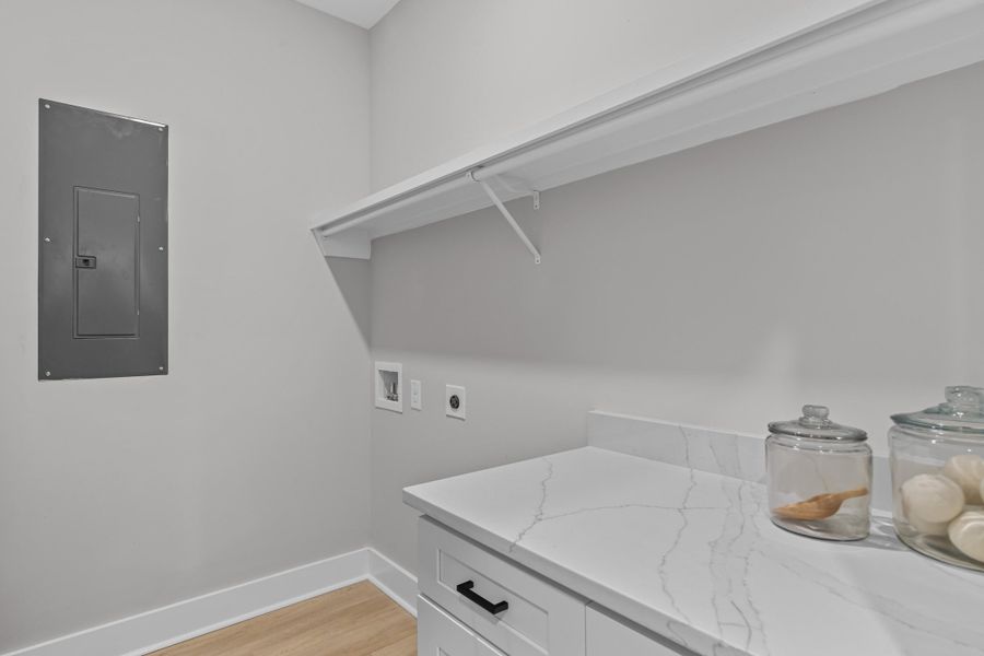 Furnished interior view inside a new home in , North Charleston (Image 11).