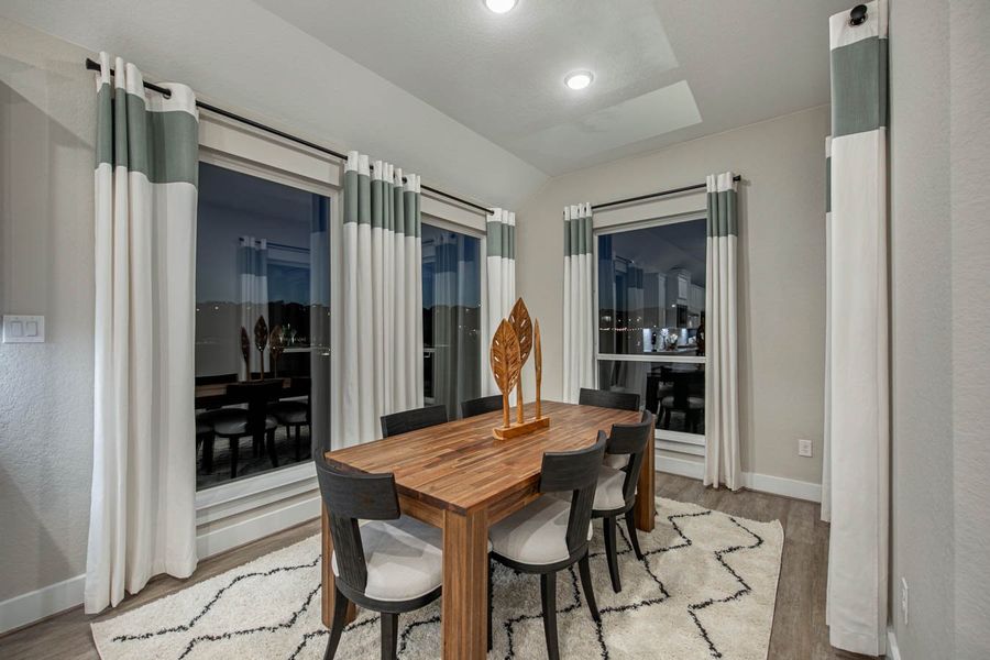 Representative furnished interior of a home built from the Brandon 60′ by Chesmar Homes in Esperanza – New Phase Now Selling, Boerne (Image 4).