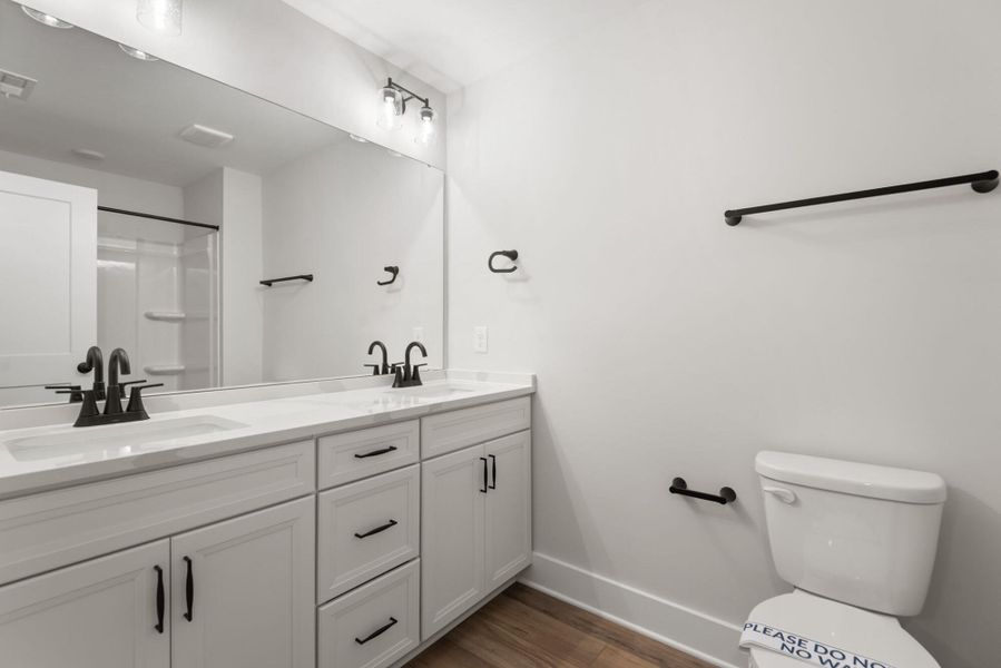 Furnished interior view inside a new home in Harbor Crossing, Greensboro (Image 8).