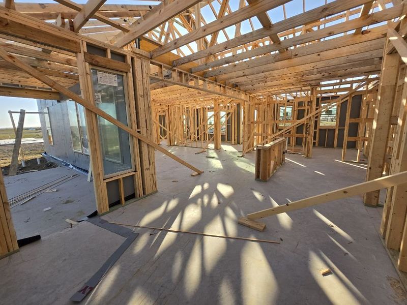 In-progress construction of a new home in Hillview Addition, Decatur, TX (Image 7). In-progress construction of a new home in Hillview Addition, Decatur, TX (Image 7).