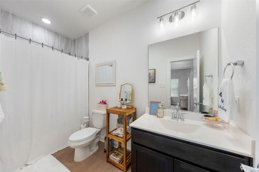 Furnished interior view inside a new home in Pinewood at Grand Texas, New Caney (Image 19).