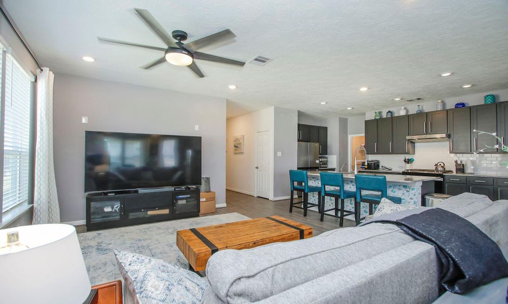 Furnished interior view inside a new home in , Magnolia (Image 35).